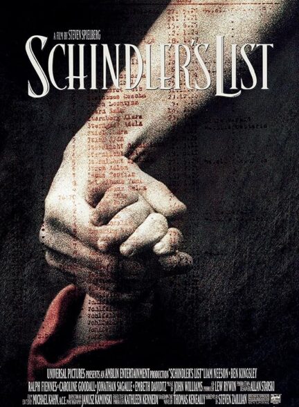 دانلود فیلم فهرست شیندلر Schindler’s List 1993